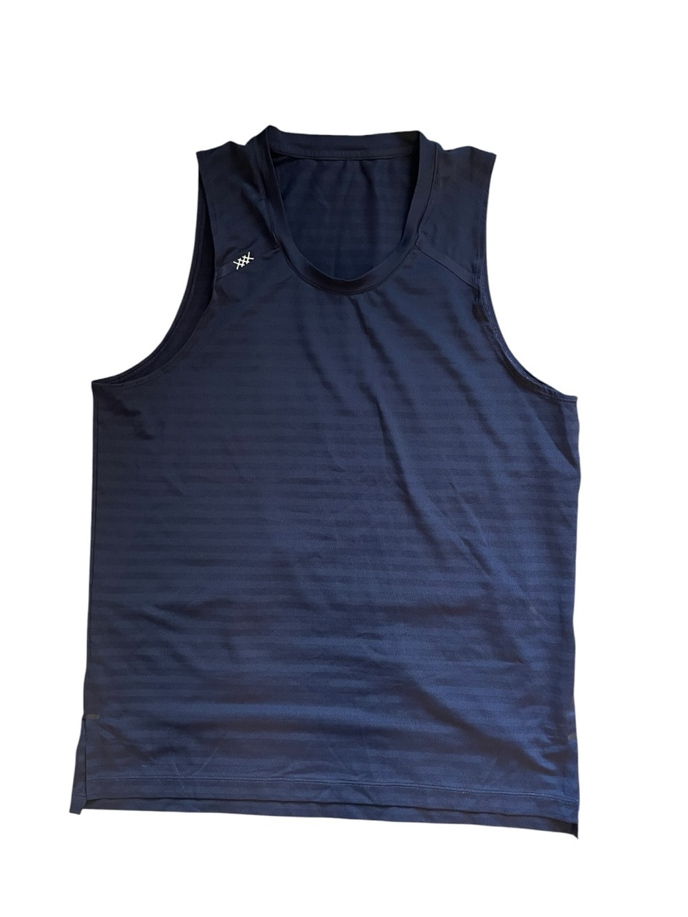 Rhone Swift Tank Men’s Medium Running Performance Breathable Navy Blue